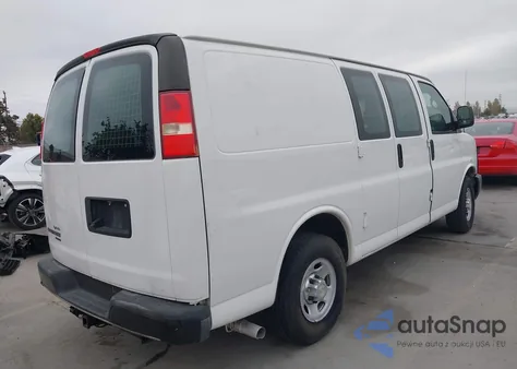 2013 Chevrolet Express 2500 Work Van from USA, damaged, VIN 1GCWGFCB7D1902523